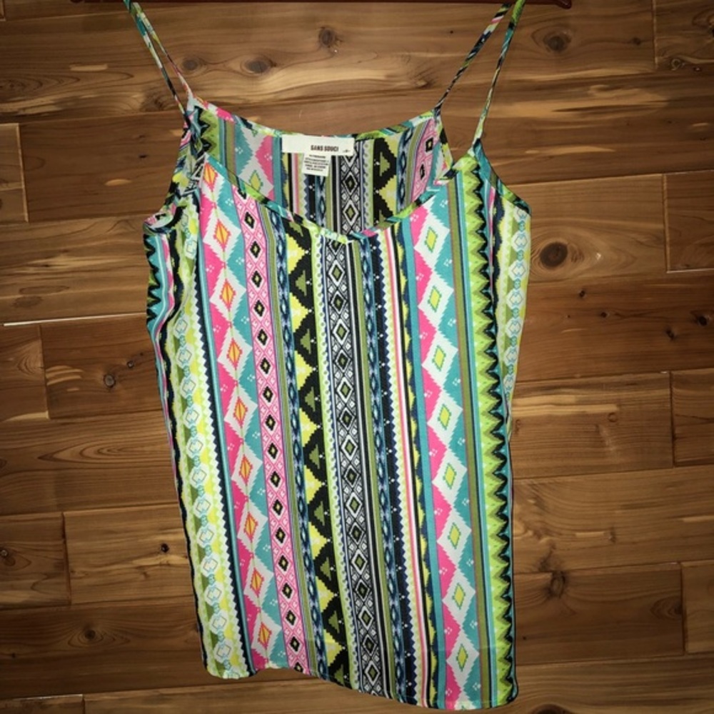 Patterned camisole